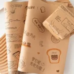 branded kraft wrapping paper for boutique products